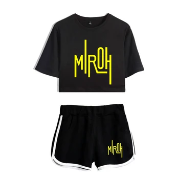 Sexy Fashion Sports New Stray Kids Letter Print 2019 Summer Girl's Navel T-Shirt + Casual Shorts Two-Piece Women's Set Brand
Sexy Fashion Sports New Stray Kids Letter Print 2019 Summer Girl's Navel T-Shirt + Casual Shorts Two-Piece Women's Set Brand