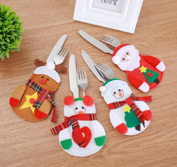 4PCS/Set New Year Merry Christmas Knife Fork Cutlery Set Skirt Pants Navidad Natal Christmas Decorations for Home 100Set
4PCS/Set New Year Merry Christmas Knife Fork Cutlery Set Skirt Pants Navidad Natal Christmas Decorations for Home 100Set