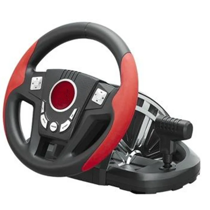 Genuine BTP-3189 2 vibration computer simulation driving the car / school car game steering wheel Need for Speed PC 300
Genuine BTP-3189 2 vibration computer simulation driving the car / school car game steering wheel Need for Speed PC 300