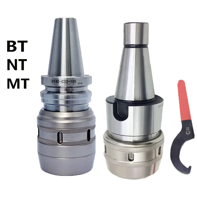 High Precision CNC Machining Center Tool Holder Milling Chuck MT4 MT5 BT NT 3040 50 C32 Machine Tool Powerful Tool Handle
High Precision CNC Machining Center Tool Holder Milling Chuck MT4 MT5 BT NT 3040 50 C32 Machine Tool Powerful Tool Handle