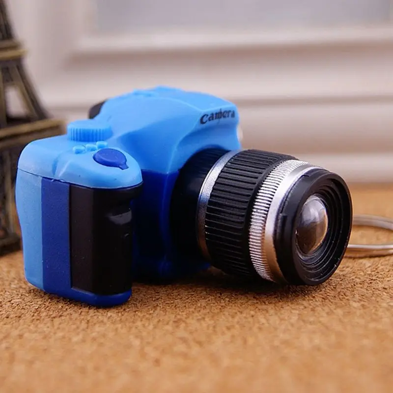 Creative Super Mini Sound Camera LED Keychain Pendant Cute DIY Art Craft Plastic Key Ring Decor New Year Valentine Birthday Gift 
Creative Super Mini Sound Camera LED Keychain Pendant Cute DIY Art Craft Plastic Key Ring Decor New Year Valentine Birthday Gift