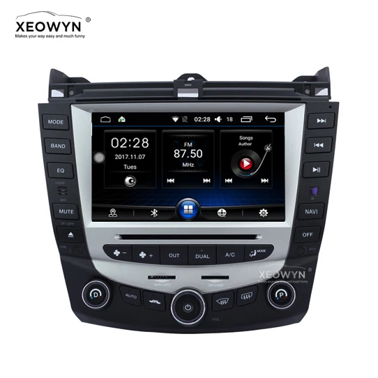 Android 6.0 Quad Core car dvd player gps navigation for honda accord 7 2003-2007 EURO car Radio dual / Single Zone Climate
Android 6.0 Quad Core car dvd player gps navigation for honda accord 7 2003-2007 EURO car Radio dual / Single Zone Climate