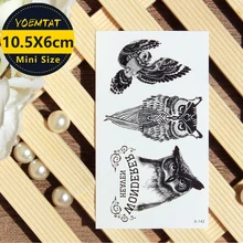 Body Art For Children Waterproof Temporary Tattoos Sticker Black Cool Owl Tattoo Translated Fake Flash Tattoo For Girl Women Men
Body Art For Children Waterproof Temporary Tattoos Sticker Black Cool Owl Tattoo Translated Fake Flash Tattoo For Girl Women Men