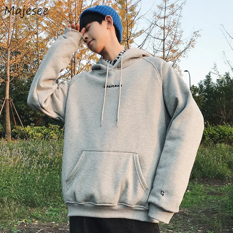 Hoodies Men Winter Thicker Plus Velvet Hooded Pockets Leisure Long Sleeves Loose Korean Style Sweatshirts Mens Trendy Clothing
Hoodies Men Winter Thicker Plus Velvet Hooded Pockets Leisure Long Sleeves Loose Korean Style Sweatshirts Mens Trendy Clothing