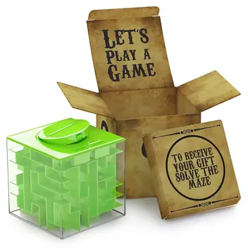 RCtown Money Maze Funy Toy Unique Way to Give Small Gifts Pudren - Birthday Christmas Gift Ideas for Dad Mom Men or Women
RCtown Money Maze Funy Toy Unique Way to Give Small Gifts Pudren - Birthday Christmas Gift Ideas for Dad Mom Men or Women