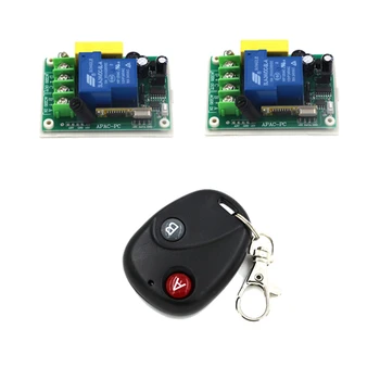 Home Smart Control AC 220V 30A 1CH Radio Wireless Remote Control Switch System Receiver with Two Buttons Transmitter SKU: 5522
Home Smart Control AC 220V 30A 1CH Radio Wireless Remote Control Switch System Receiver with Two Buttons Transmitter SKU: 5522