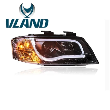 VLAND Factory Headlamp For A6 1997-2004 LED Bar Headlight DRL H7 Xenon Lamp Plug And Play Design + Waterproof LED Tail Light
VLAND Factory Headlamp For A6 1997-2004 LED Bar Headlight DRL H7 Xenon Lamp Plug And Play Design + Waterproof LED Tail Light