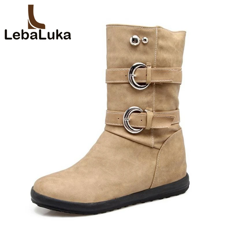 Tuyoki 4 Colors Size 34-44 Women Short Boots Fur Warm Winter Shoes Woman Metal Buckle Fashion Mid Calf Boots Ladies Shoes
Tuyoki 4 Colors Size 34-44 Women Short Boots Fur Warm Winter Shoes Woman Metal Buckle Fashion Mid Calf Boots Ladies Shoes