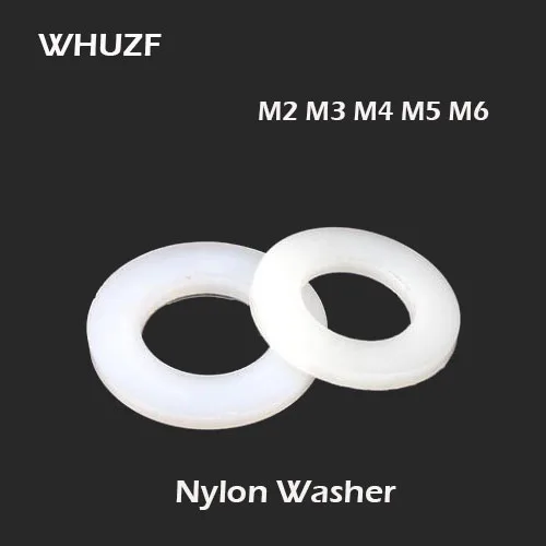 100Pcs DIN125 ISO7089 M2 M2.5 M3 M4 M5 M6 M8 White Plastic Nylon Washer Plated Flat Spacer Seals Washer Gasket Ring NL03
100Pcs DIN125 ISO7089 M2 M2.5 M3 M4 M5 M6 M8 White Plastic Nylon Washer Plated Flat Spacer Seals Washer Gasket Ring NL03