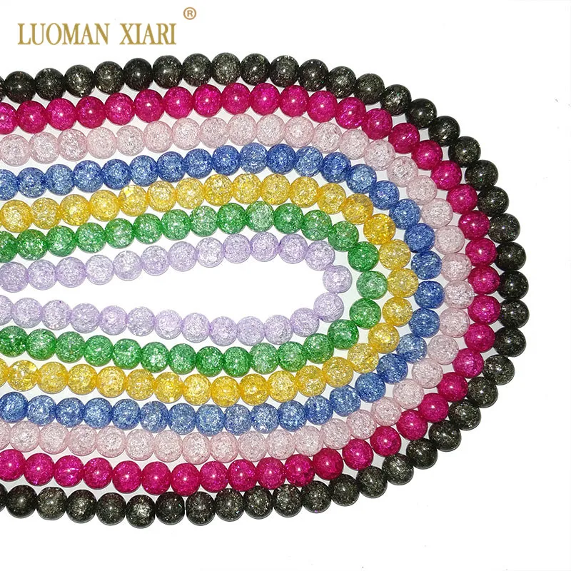 AAA Colorful Natural Crack Crystal Beads For Jewelry Making DIY Bracelet Necklace 4mm 6mm 8mm 10mm 12mm 15.5''
AAA Colorful Natural Crack Crystal Beads For Jewelry Making DIY Bracelet Necklace 4mm 6mm 8mm 10mm 12mm 15.5''