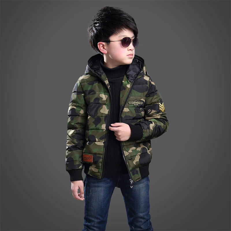 New Children's Winter Jackets Boys Thickness Camoufalge Manteau Garcon Hiver Boys Jacket 6WBT031
New Children's Winter Jackets Boys Thickness Camoufalge Manteau Garcon Hiver Boys Jacket 6WBT031