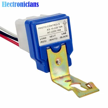 Automatic Auto On Off Street Light Switch Photo Control Sensor Switches AC 220V 10A
Automatic Auto On Off Street Light Switch Photo Control Sensor Switches AC 220V 10A