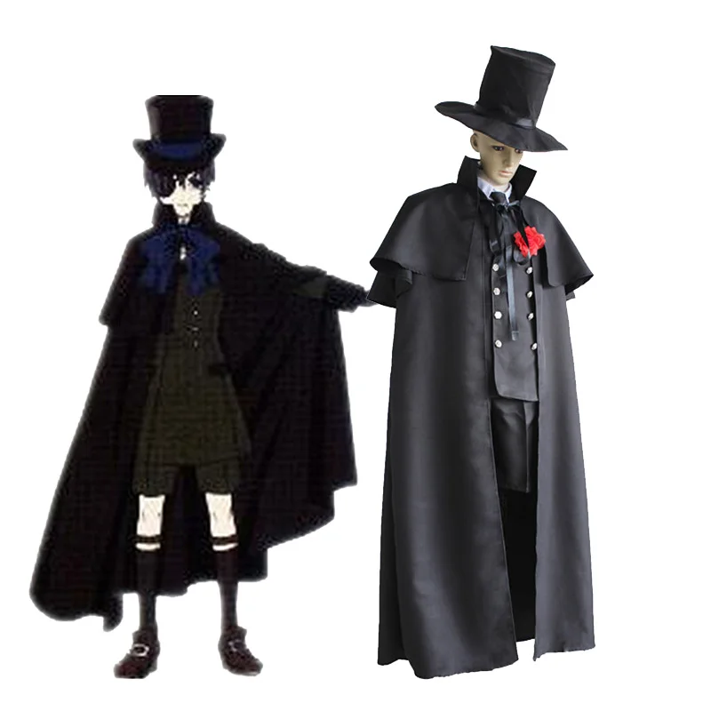 Black Butler Ciel Phantomhive Cosplay Costumes Funeral Dress Suit Halloween Cosplay Costumes Anime Cos Hat Cloak Suit Shorts Set
Black Butler Ciel Phantomhive Cosplay Costumes Funeral Dress Suit Halloween Cosplay Costumes Anime Cos Hat Cloak Suit Shorts Set