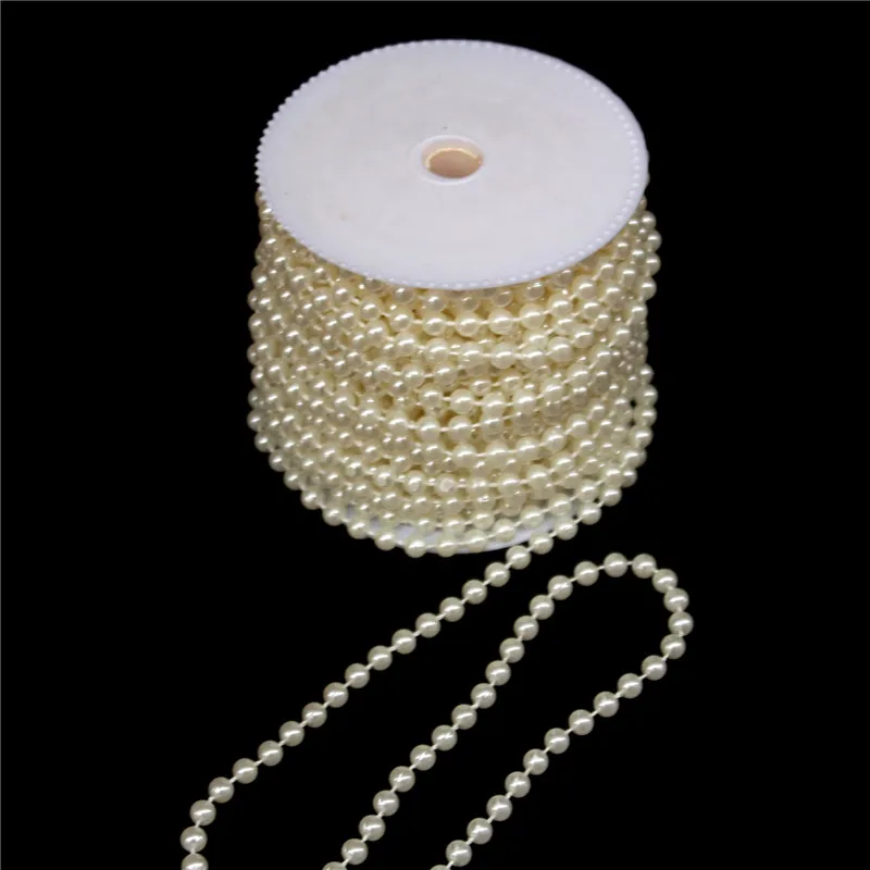 Diy material 1 Meter ABS Imitation Pearls Beads Chain Trim DIY Craft for Clothes Bags Accessories Wholesale Wedding Decoration
Diy material 1 Meter ABS Imitation Pearls Beads Chain Trim DIY Craft for Clothes Bags Accessories Wholesale Wedding Decoration