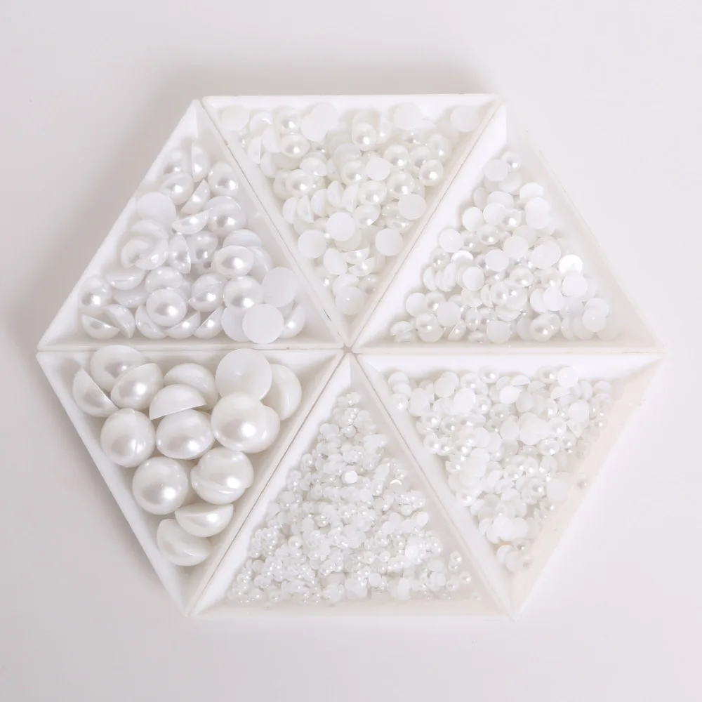 Free Shipping 200-500pcs ABS Imitation Pearl Beads White Ivory Mix Color Flatback Half Round Plastic for DIY Garment Beads
Free Shipping 200-500pcs ABS Imitation Pearl Beads White Ivory Mix Color Flatback Half Round Plastic for DIY Garment Beads