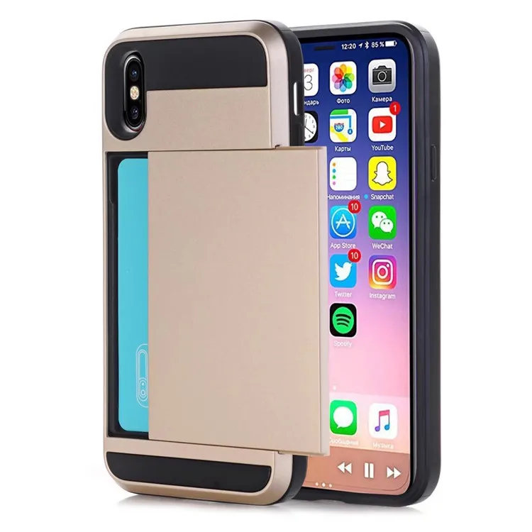 For iPhone XR Case Hybrid Tough Card Storage Armor Back Case For iPhone XS Max X 5S 6 6s 7 8 Plus Credit Card Holder Coque Case
For iPhone XR Case Hybrid Tough Card Storage Armor Back Case For iPhone XS Max X 5S 6 6s 7 8 Plus Credit Card Holder Coque Case