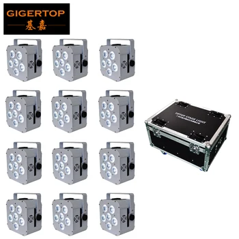 12IN1 Charging Flight Case Pack 6x18W White Housing Wireless Battery Indoor Led Par Light RGBWA UV 6IN1 Tyanshine Leds TIPTOP
12IN1 Charging Flight Case Pack 6x18W White Housing Wireless Battery Indoor Led Par Light RGBWA UV 6IN1 Tyanshine Leds TIPTOP