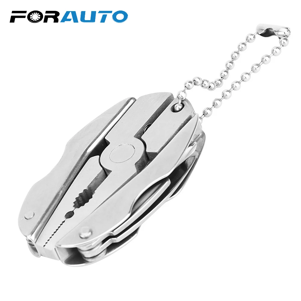 FORAUTO Mini Outdoor Portable Hand Tool Multi Tool Multitool Pliers Knife Screwdriver Keychain
FORAUTO Mini Outdoor Portable Hand Tool Multi Tool Multitool Pliers Knife Screwdriver Keychain