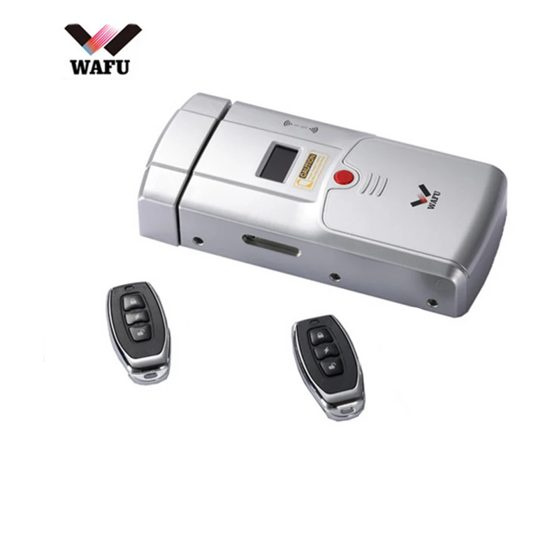 WAFU Keyless Entry Electronic Remote Indoor Touched Fingerprint Smart Door Lock Wireless 433mHZ Invisible Intelligent Lock
WAFU Keyless Entry Electronic Remote Indoor Touched Fingerprint Smart Door Lock Wireless 433mHZ Invisible Intelligent Lock