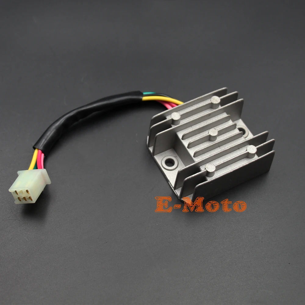 12V 5 Wire Voltage Rectifier Regulator 150cc 250cc PIT Quad Dirt Bike ATV Buggy Pro Go Kart New E-Moto
12V 5 Wire Voltage Rectifier Regulator 150cc 250cc PIT Quad Dirt Bike ATV Buggy Pro Go Kart New E-Moto