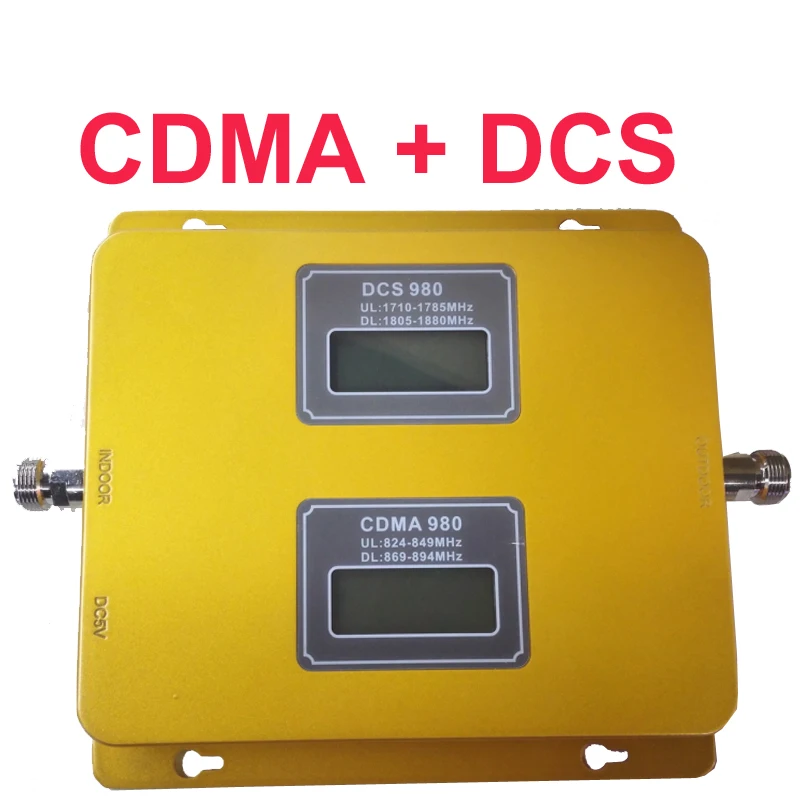lcd display cdma 800mhz+DCS 1800Mhz repeater dual band signal amplifer mobile phone signal booster CDMA repeater 4G LTE booster
lcd display cdma 800mhz+DCS 1800Mhz repeater dual band signal amplifer mobile phone signal booster CDMA repeater 4G LTE booster