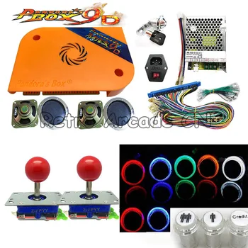 Pandora Box 9d 2222 in 1 arcade version jamma DIY kit with power supply joystick LED button For arcade cabinet machine pac man
Pandora Box 9d 2222 in 1 arcade version jamma DIY kit with power supply joystick LED button For arcade cabinet machine pac man