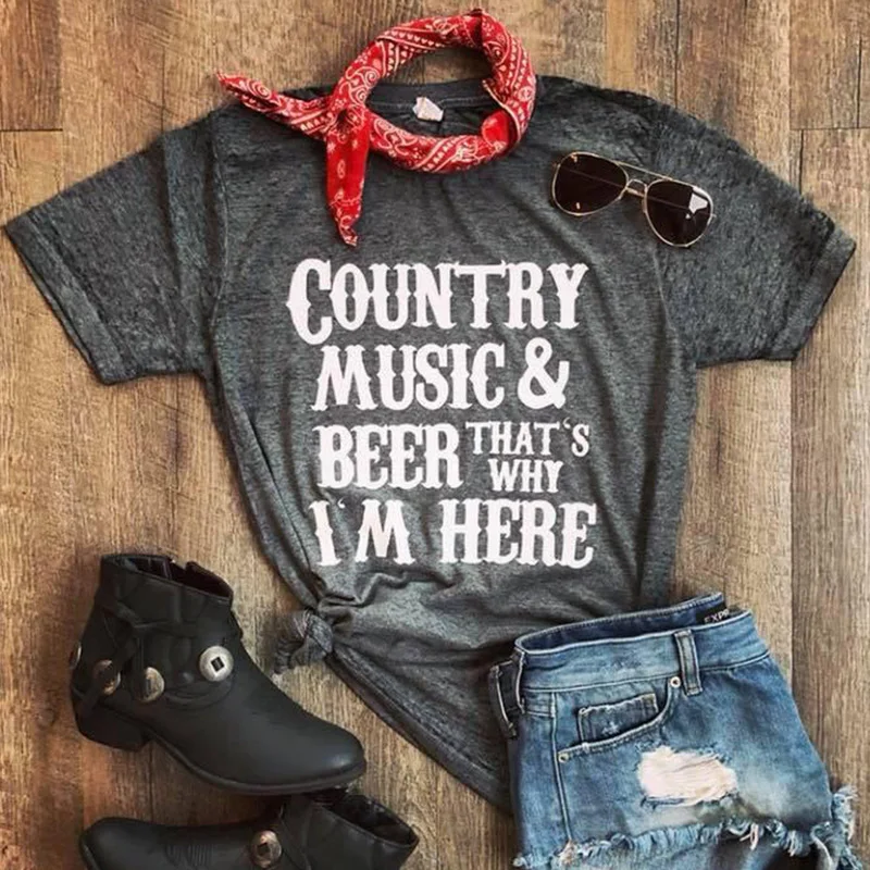 2019 country music beer women t-shirts tee gobble top womens crazy female floral print tshirt t tops harajuku shirt
2019 country music beer women t-shirts tee gobble top womens crazy female floral print tshirt t tops harajuku shirt