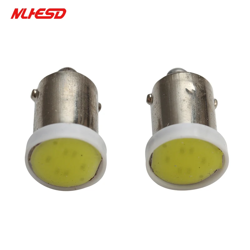 100X BA9S Ceramic COB LED Car Light Bulb License Plate/Reading/Dashboard/Door Light Automobiles Light-emitting Diode Small Lamp
100X BA9S Ceramic COB LED Car Light Bulb License Plate/Reading/Dashboard/Door Light Automobiles Light-emitting Diode Small Lamp