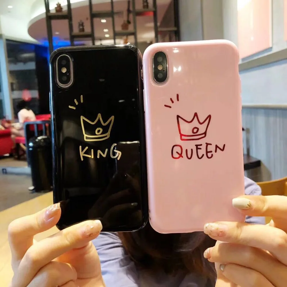 Glossy king crown gold-plated case for Apple X mobile phone case iPhone7plus protective cover 6s soft shell 8p couple models
Glossy king crown gold-plated case for Apple X mobile phone case iPhone7plus protective cover 6s soft shell 8p couple models