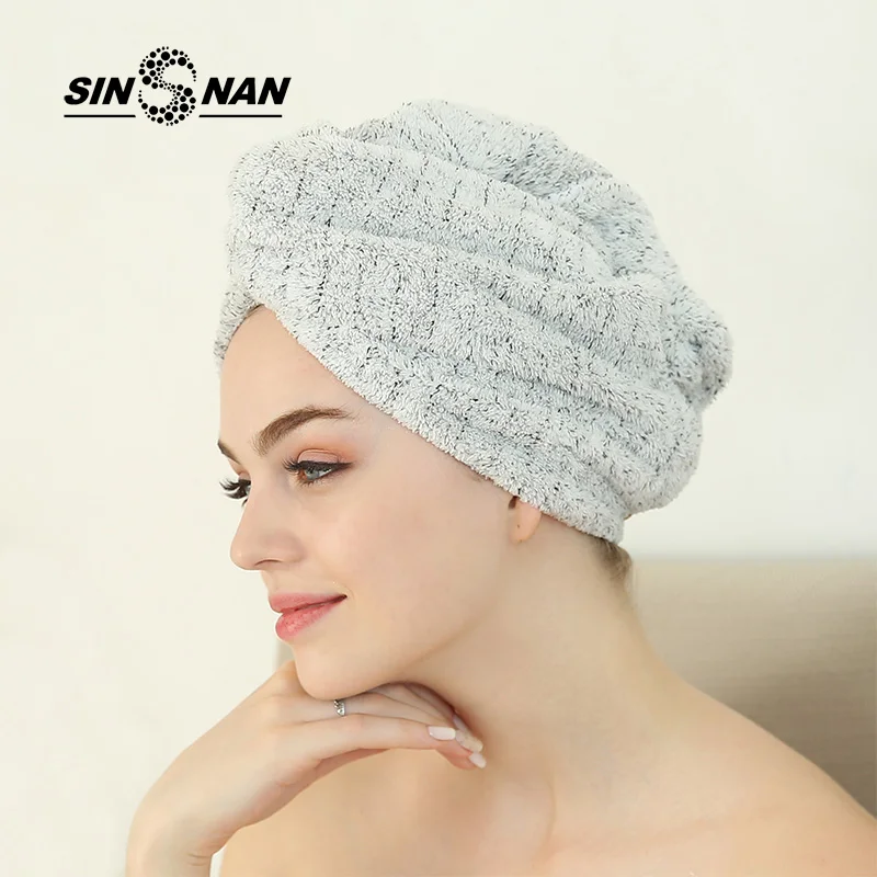 SINSNAN Carbon Fiber Coral Fleece Microfiber Towel For Hair Soft Thick Superabsorbent Dry Hair Towel For Women Bath Makeup Caps
SINSNAN Carbon Fiber Coral Fleece Microfiber Towel For Hair Soft Thick Superabsorbent Dry Hair Towel For Women Bath Makeup Caps