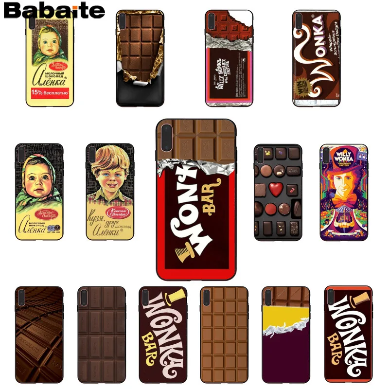 Babaite chocolate Willy Wonka Bar With Golden Luxury Design Phone Cover for Apple iPhone 8 7 6 6S Plus X XS MAX 5 5S SE XR Cover
Babaite chocolate Willy Wonka Bar With Golden Luxury Design Phone Cover for Apple iPhone 8 7 6 6S Plus X XS MAX 5 5S SE XR Cover
