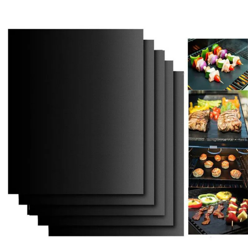 2pcs/lot Heat Resistance Non-stick BBQ Grill Mat Oven Pad Baking Mat Teflon Cooking Grilling Sheet Easily Cleaned Kitchen Tools
2pcs/lot Heat Resistance Non-stick BBQ Grill Mat Oven Pad Baking Mat Teflon Cooking Grilling Sheet Easily Cleaned Kitchen Tools