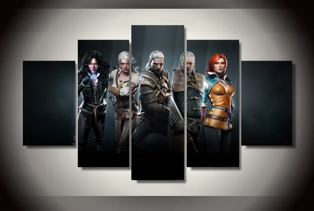 5 Pieces Witcher Wild Hunt Game Modern Home Wall Decor Painting Canvas Art HD Print Painting Canvas Wall Picture For Home Decor
5 Pieces Witcher Wild Hunt Game Modern Home Wall Decor Painting Canvas Art HD Print Painting Canvas Wall Picture For Home Decor