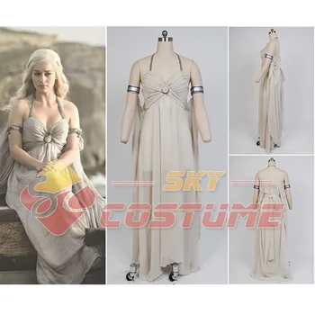 Game of Thrones Cosplay Daenerys Targaryen Chiffon Evening Dress Gown Cosplay Costume Suit Halloween Party Full Set
Game of Thrones Cosplay Daenerys Targaryen Chiffon Evening Dress Gown Cosplay Costume Suit Halloween Party Full Set