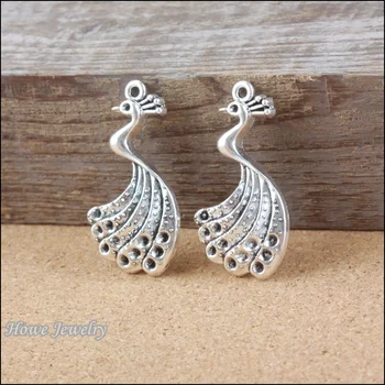 36pcs vintage peacock Phoenix pendant Antique silver Pendant DIY European Style Jewelry Making B158
36pcs vintage peacock Phoenix pendant Antique silver Pendant DIY European Style Jewelry Making B158