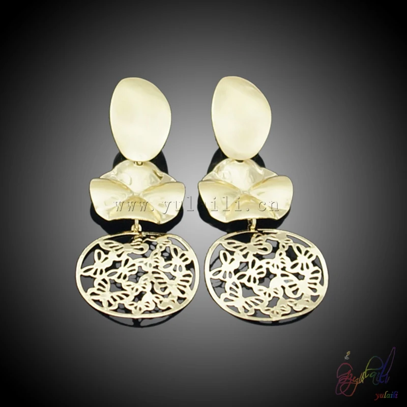 Yulaili New Trending Earrings Stunning Shinning Gold-color Uneven Circle Statement Drop Earrings for Women Bijoux
Yulaili New Trending Earrings Stunning Shinning Gold-color Uneven Circle Statement Drop Earrings for Women Bijoux