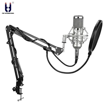 Ituf BM-800 Professional Studio Broadcasting Recording Set Condenser Microphone Ball-type Anti-wind Foam Cap Power Cable Black
Ituf BM-800 Professional Studio Broadcasting Recording Set Condenser Microphone Ball-type Anti-wind Foam Cap Power Cable Black