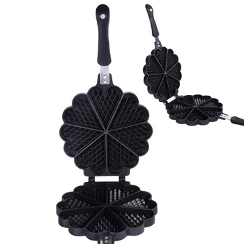 Home DIY Sandwich Maker Waffle Taiyaki Mold Cone Heart Waffle Iron Non-stick Japanese Baking Tool
Home DIY Sandwich Maker Waffle Taiyaki Mold Cone Heart Waffle Iron Non-stick Japanese Baking Tool