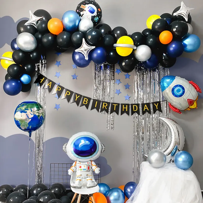 Outer Space Foil Balloon Party Astronaut Rocket Ship Foil Balloons 4D Earth balloons Boy Kids Birthday Party Decoration Favors
Outer Space Foil Balloon Party Astronaut Rocket Ship Foil Balloons 4D Earth balloons Boy Kids Birthday Party Decoration Favors