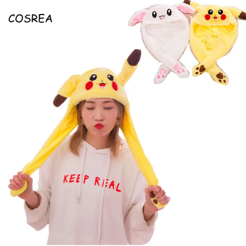 Cosplay Hat Anime Cartoon Pokemon Pikachu Rabbits Baseball Caps Parent-Child Adult Children Kawai Hats Outdoor Cartoon Cap
Cosplay Hat Anime Cartoon Pokemon Pikachu Rabbits Baseball Caps Parent-Child Adult Children Kawai Hats Outdoor Cartoon Cap