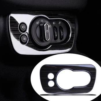 Black Stainless Steel Car Headlight Switch Panel Frame Sticker Trim Case Decoration For BMW Mini Cooper Clubman F54 Car-styling
Black Stainless Steel Car Headlight Switch Panel Frame Sticker Trim Case Decoration For BMW Mini Cooper Clubman F54 Car-styling