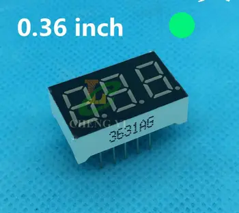 20pcs 0.36" 0.36in Pure green Digital Tube 0.36in. LED Display 7 Segment Common ANODE
20pcs 0.36" 0.36in Pure green Digital Tube 0.36in. LED Display 7 Segment Common ANODE