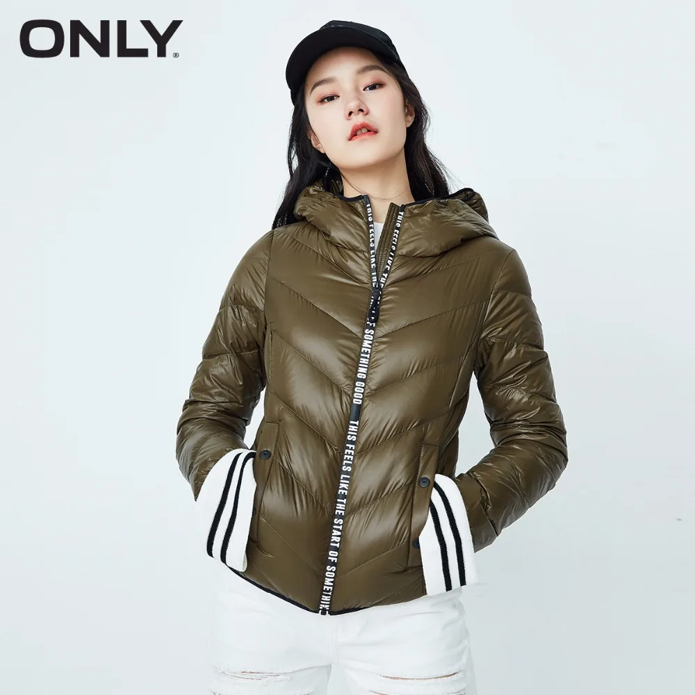 ONLY Brand Winter Duck Down Jacket Puffer Coat Women Hooded Parkas Lightweight Portable Printed Letter Short |117423506
ONLY Brand Winter Duck Down Jacket Puffer Coat Women Hooded Parkas Lightweight Portable Printed Letter Short |117423506