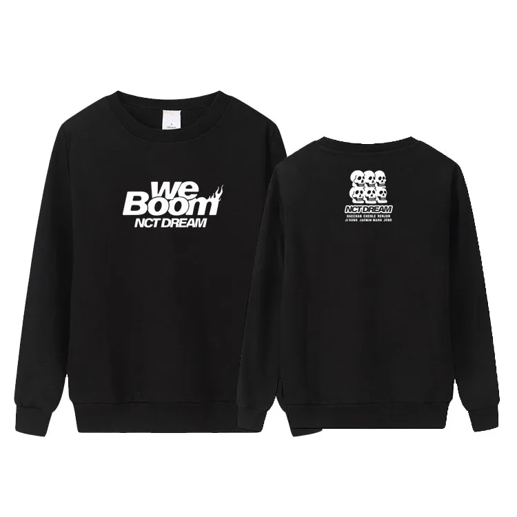 Kpop nct dream album we boom same printing o neck thin hoodies unisex pullover loose sweatshirt 3 colors
Kpop nct dream album we boom same printing o neck thin hoodies unisex pullover loose sweatshirt 3 colors