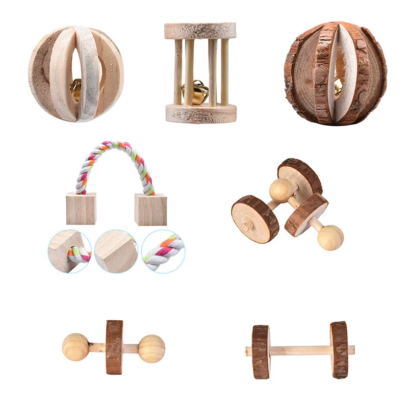 Small Pet Toys Pet Accessories 1 PC Chew Toys Pine Dumbells Pet Molars Supplies Guinea Pigs Rat Nature Wood
Small Pet Toys Pet Accessories 1 PC Chew Toys Pine Dumbells Pet Molars Supplies Guinea Pigs Rat Nature Wood