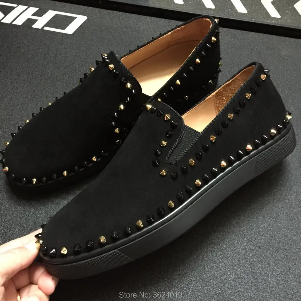 cl andgz Black multicolor circle Rivets Men Rivets Shoes Fashion Party Red bottom shoes For Man Sneakers leather casual Loafers
cl andgz Black multicolor circle Rivets Men Rivets Shoes Fashion Party Red bottom shoes For Man Sneakers leather casual Loafers