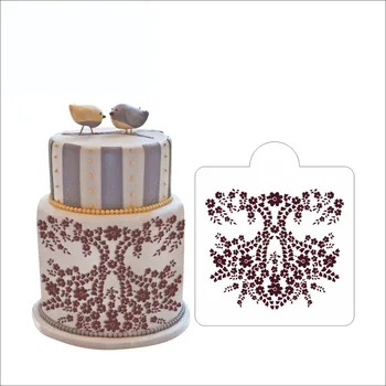 Flower and Leaf Cake Lace Stencil for Wedding Cake Decoration Fondant Plastic Template Mold Decorating Tools ST-740
Flower and Leaf Cake Lace Stencil for Wedding Cake Decoration Fondant Plastic Template Mold Decorating Tools ST-740