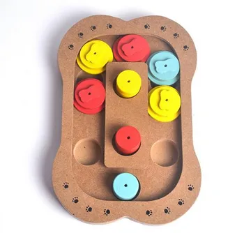 Bone Dog Paw Shape Interactive Wooden Dog Toys Food Feeder Claw Bone Design Educational Dog Puzzle Toys IQ Training Game Plate
Bone Dog Paw Shape Interactive Wooden Dog Toys Food Feeder Claw Bone Design Educational Dog Puzzle Toys IQ Training Game Plate