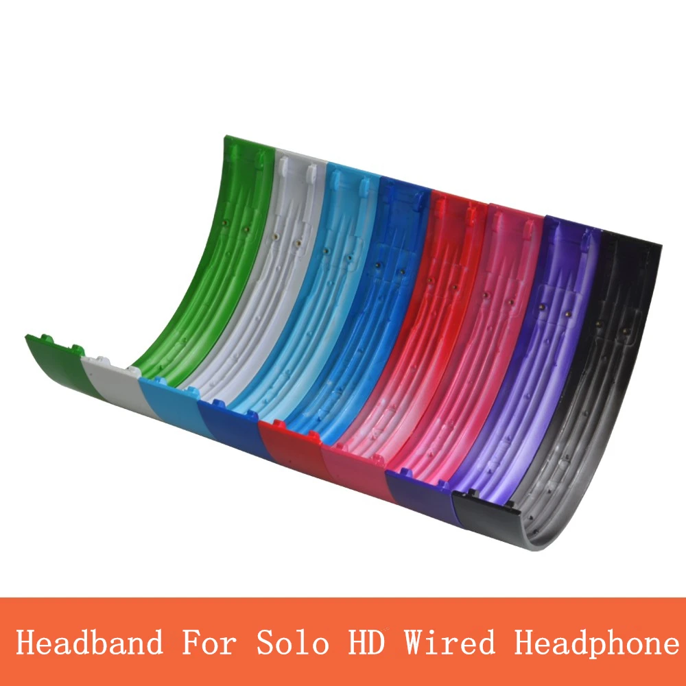 

Replacement Headphone Parts Top Headband Arc for Solo HD Wired Headphones Helmets Plastic Shell Glossy Surface