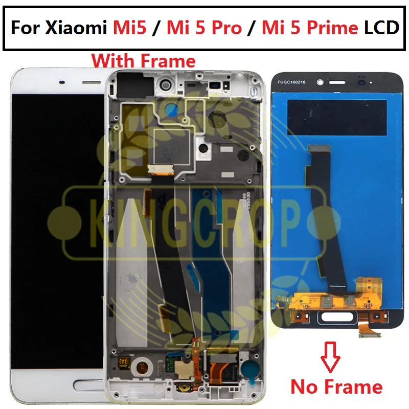 For Xiaomi Mi5 LCD Touch Screen With Frame LCD Display + Touch Panel Replacement for Xiaomi mi 5 Pro Prime
For Xiaomi Mi5 LCD Touch Screen With Frame LCD Display + Touch Panel Replacement for Xiaomi mi 5 Pro Prime